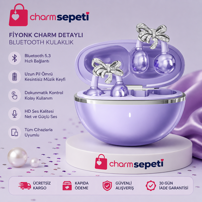 CharmPods™ Charm Detaylı Bluetooth Kulaklık